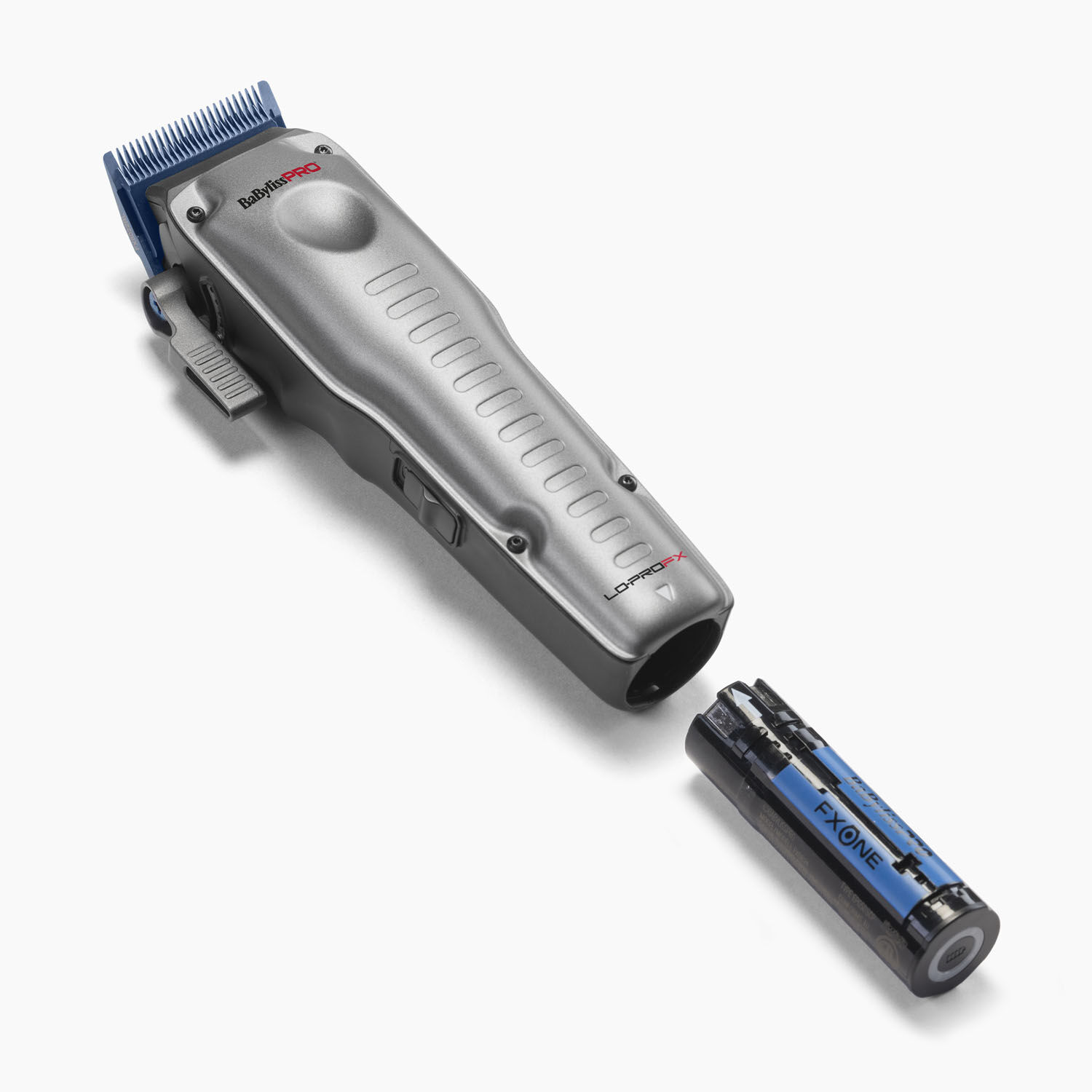 FXONE LO-PRO Clipper Grey with removable battery